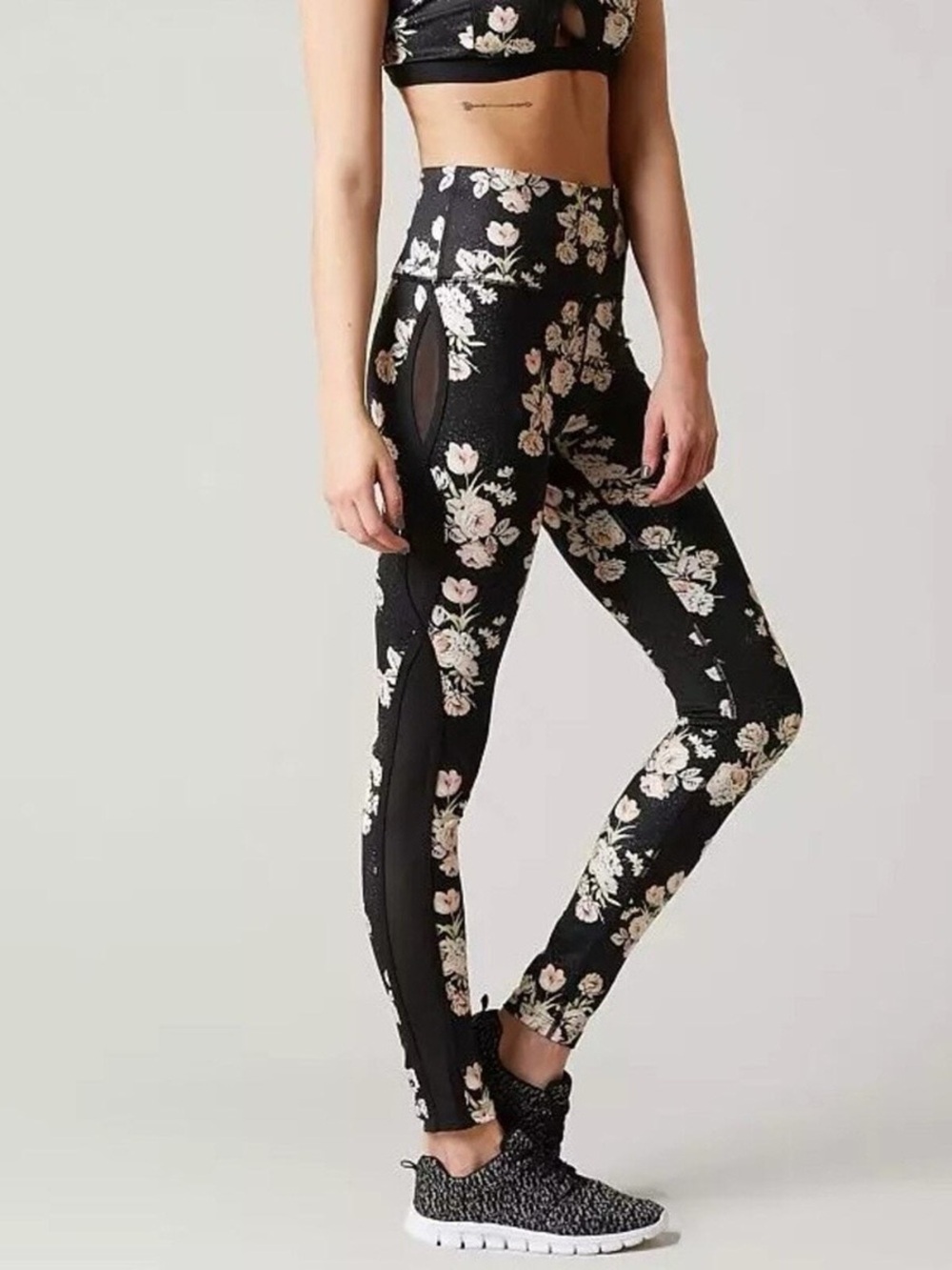 Free people movement floral boho Liza leggings size XS